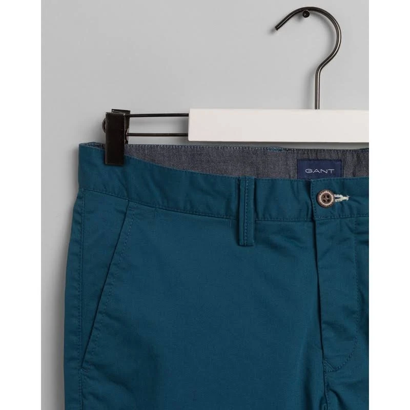 Gant  Chinos  Male  34W 30L  Blue  ChambrayCottonElastaneTwill