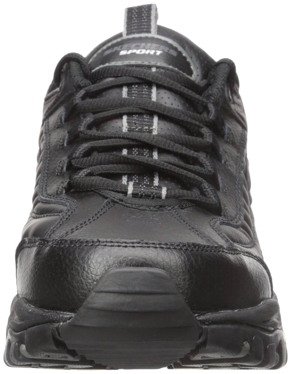 Skechers Mens Energy Afterburn LaceUp SneakerBlack