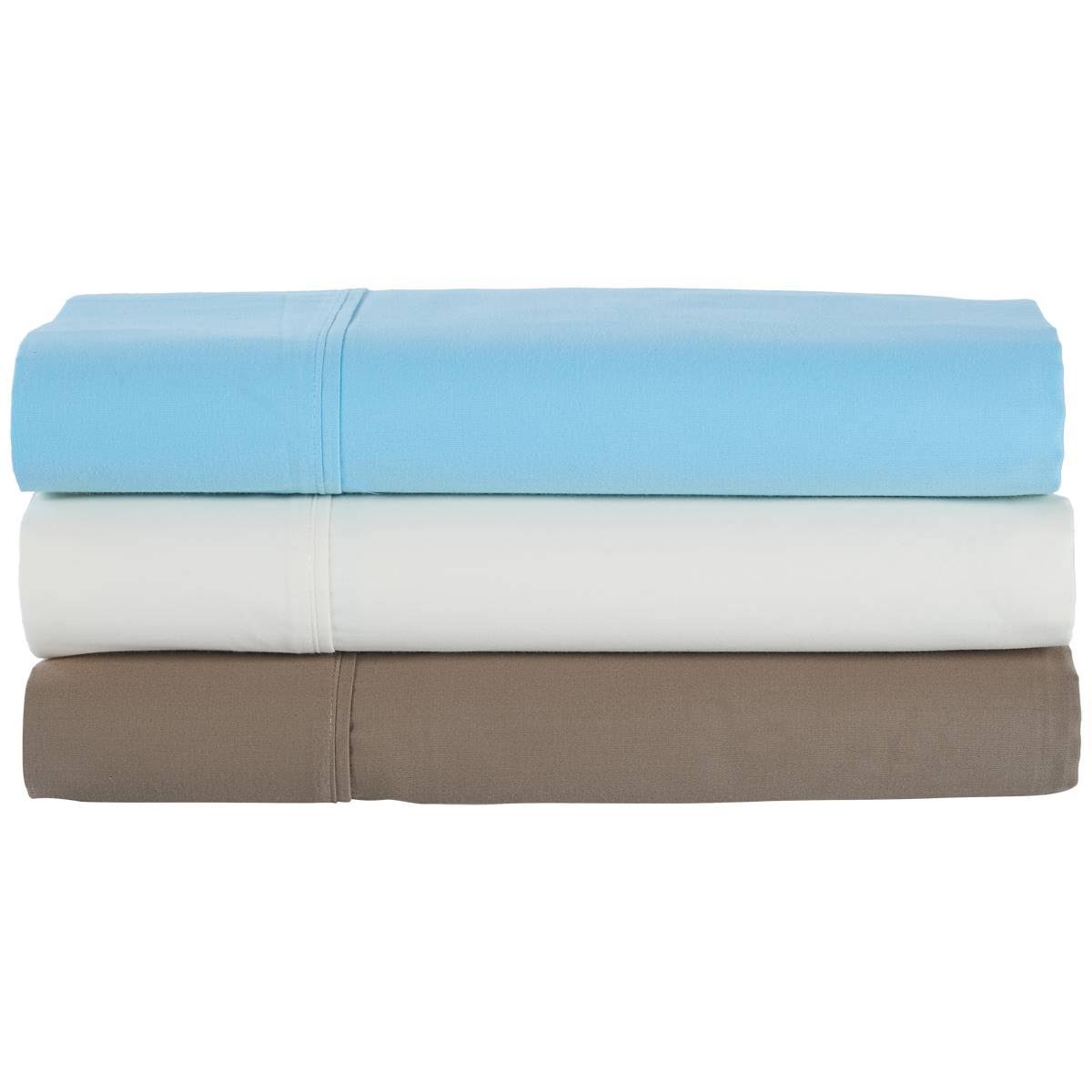 Camden 100% Cotton Bonus Sheet Set (Full) Sky Blue