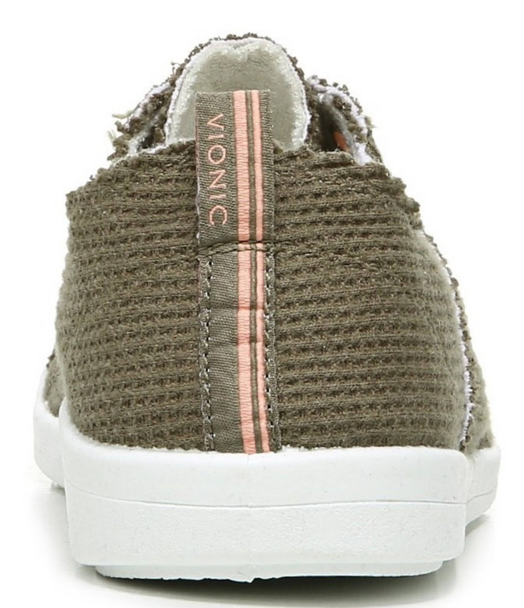 Vionic Pismo Waffle LaceUp Sneakers Womens 5M Cream