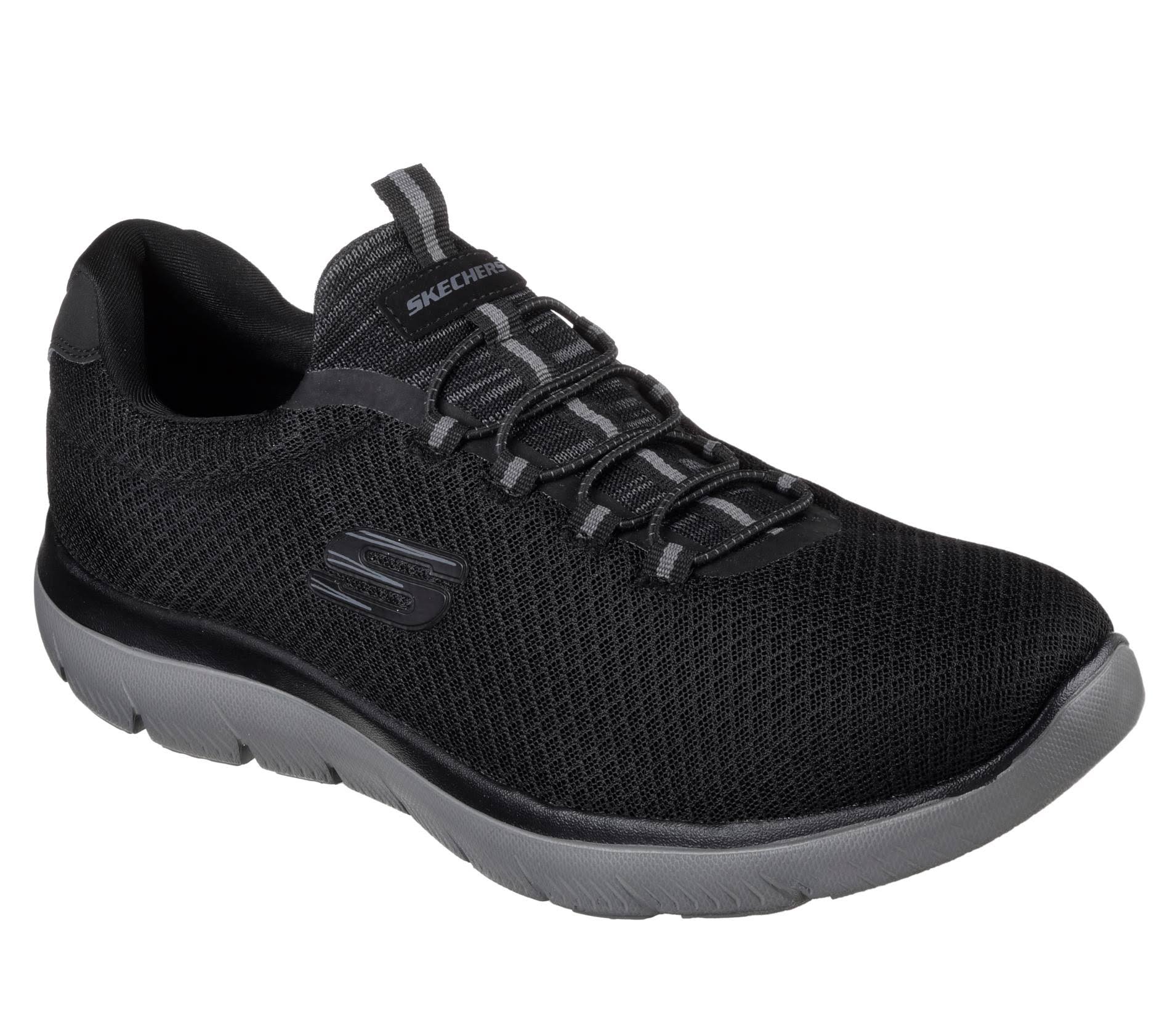 Skechers Mens Summits Sneakers BlackCharcoal 105