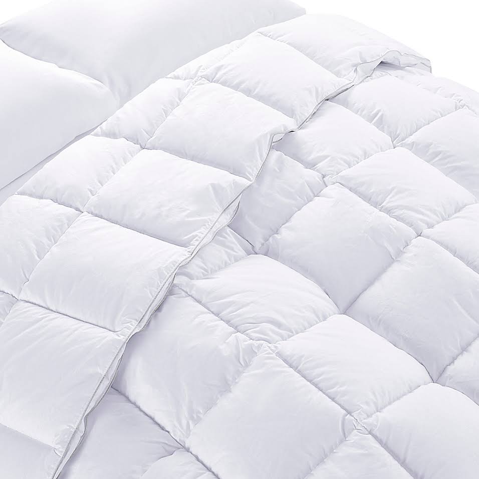 Claritin Cotton Down Alternative Comforter - White - Size King