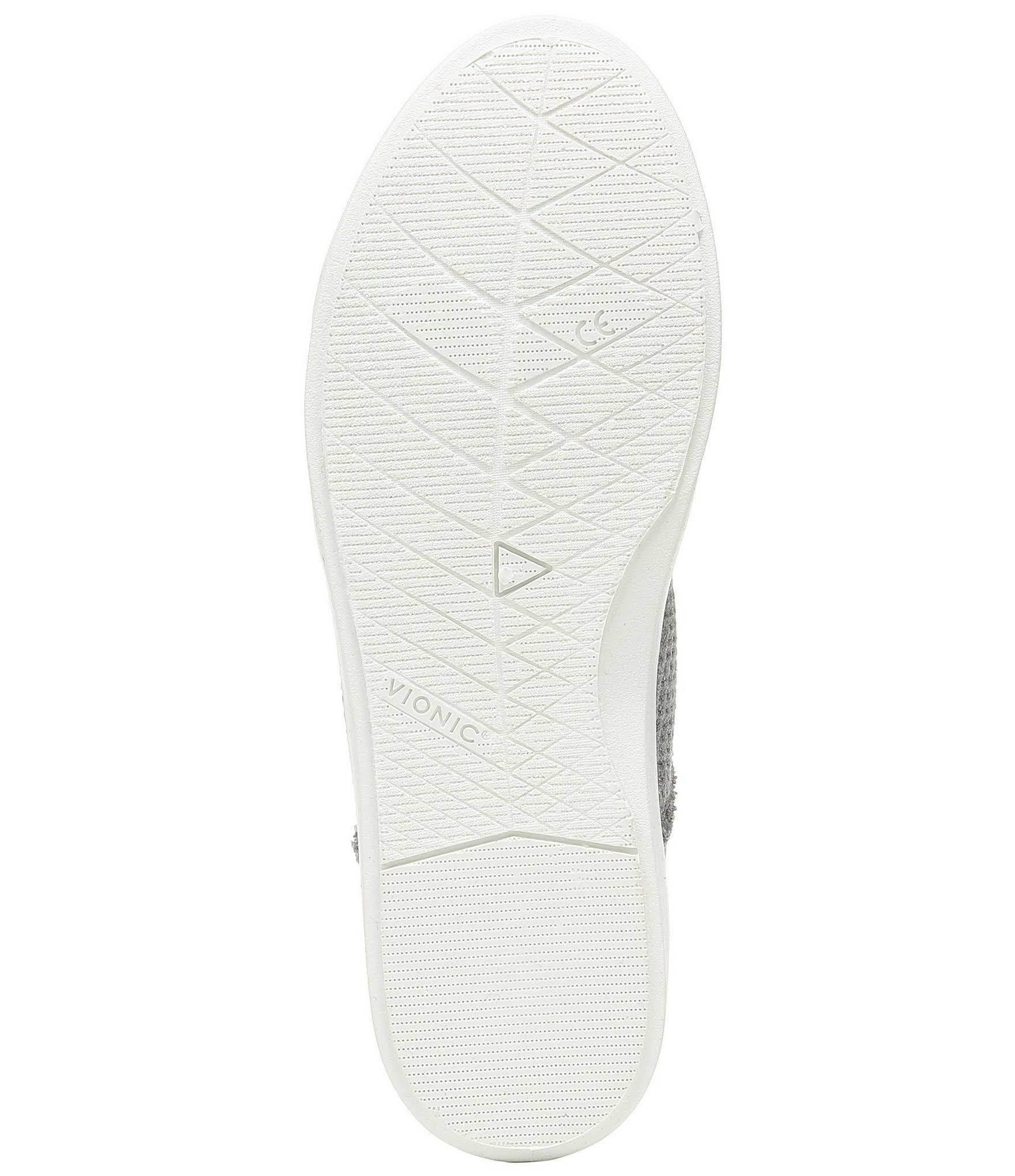 Vionic Pismo Waffle LaceUp Sneakers Womens 5M Cream