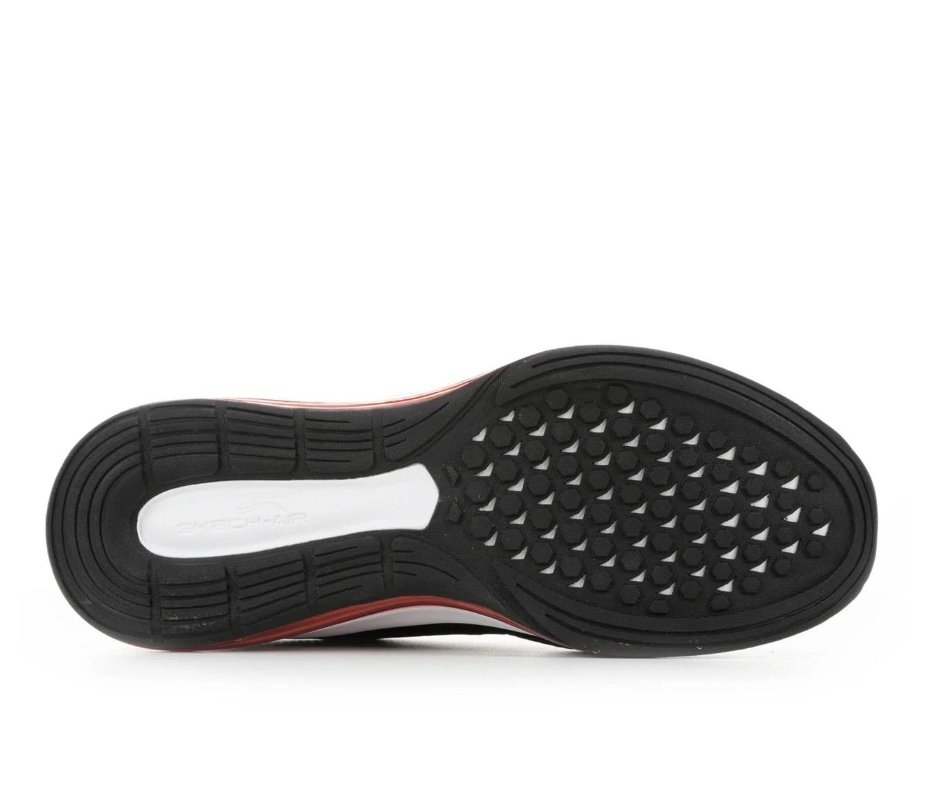 Skechers Men&s Skech-Air Element 2.0 - Lomarc Sneakers, Black/Red, 8.5