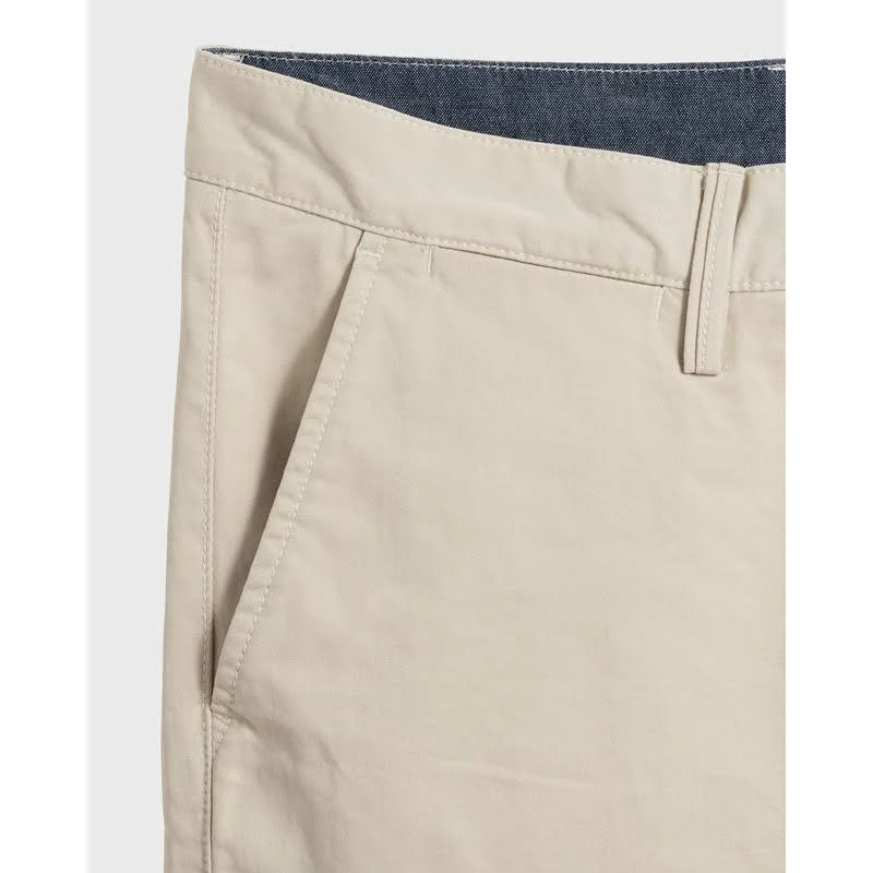 Gant  Chinos  Male  38W 30L  Neutral  ChambrayCottonElastaneTwillWood
