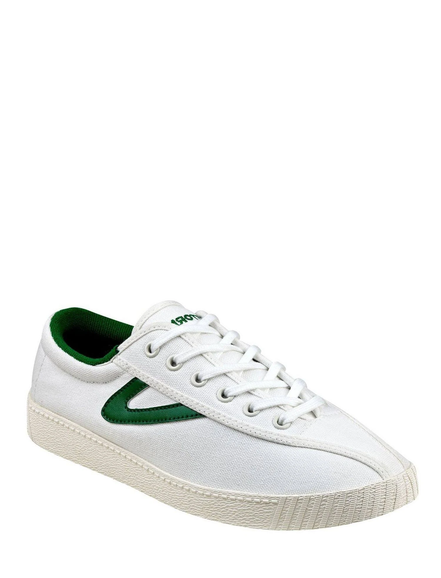 Tretorn Nylite Plus Canvas Sneakers GreenWhite Womens 37eu
