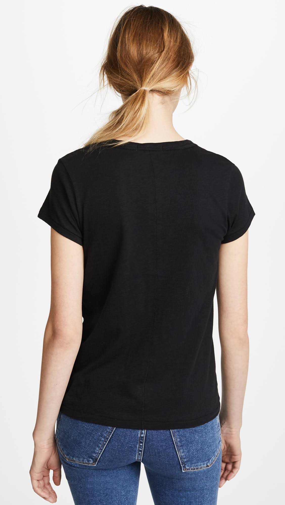 Rag u0026 Bone Tee cotton Tshirt Women Black S Tops