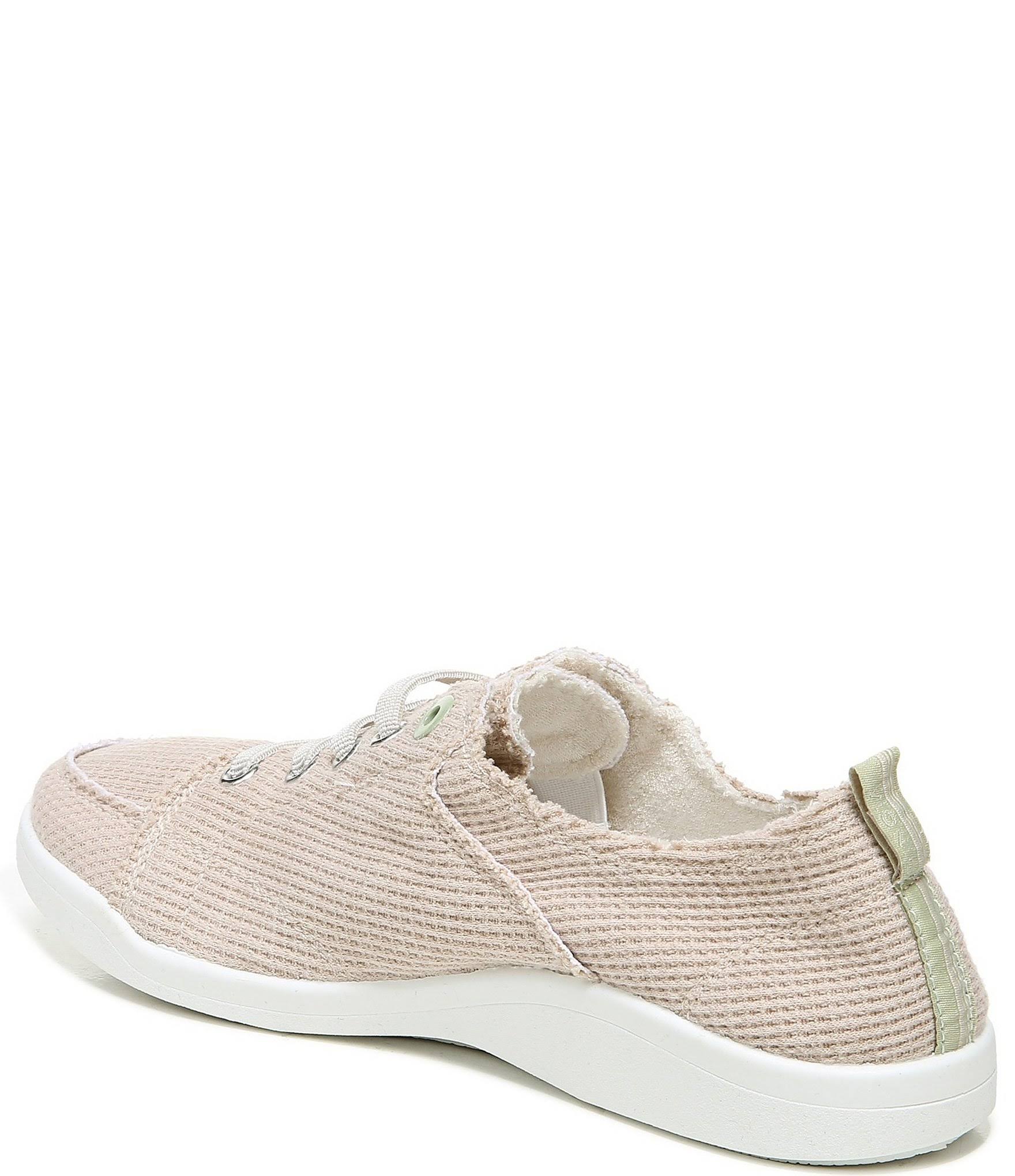 Vionic Pismo Waffle LaceUp Sneakers Womens 5M Cream