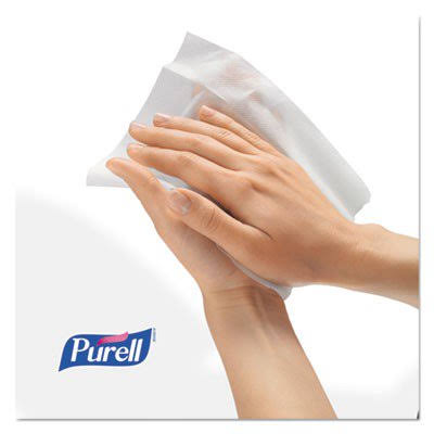 Gojo Industries Inc Cottony Soft Hand Sanitizing Wipes 90261M