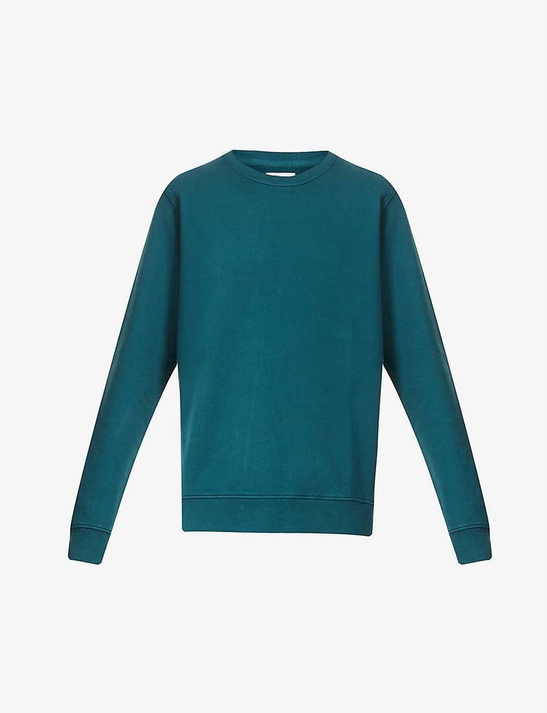 Colorful Standard Crewneck Organic Cottonjersey Sweatshirt Green