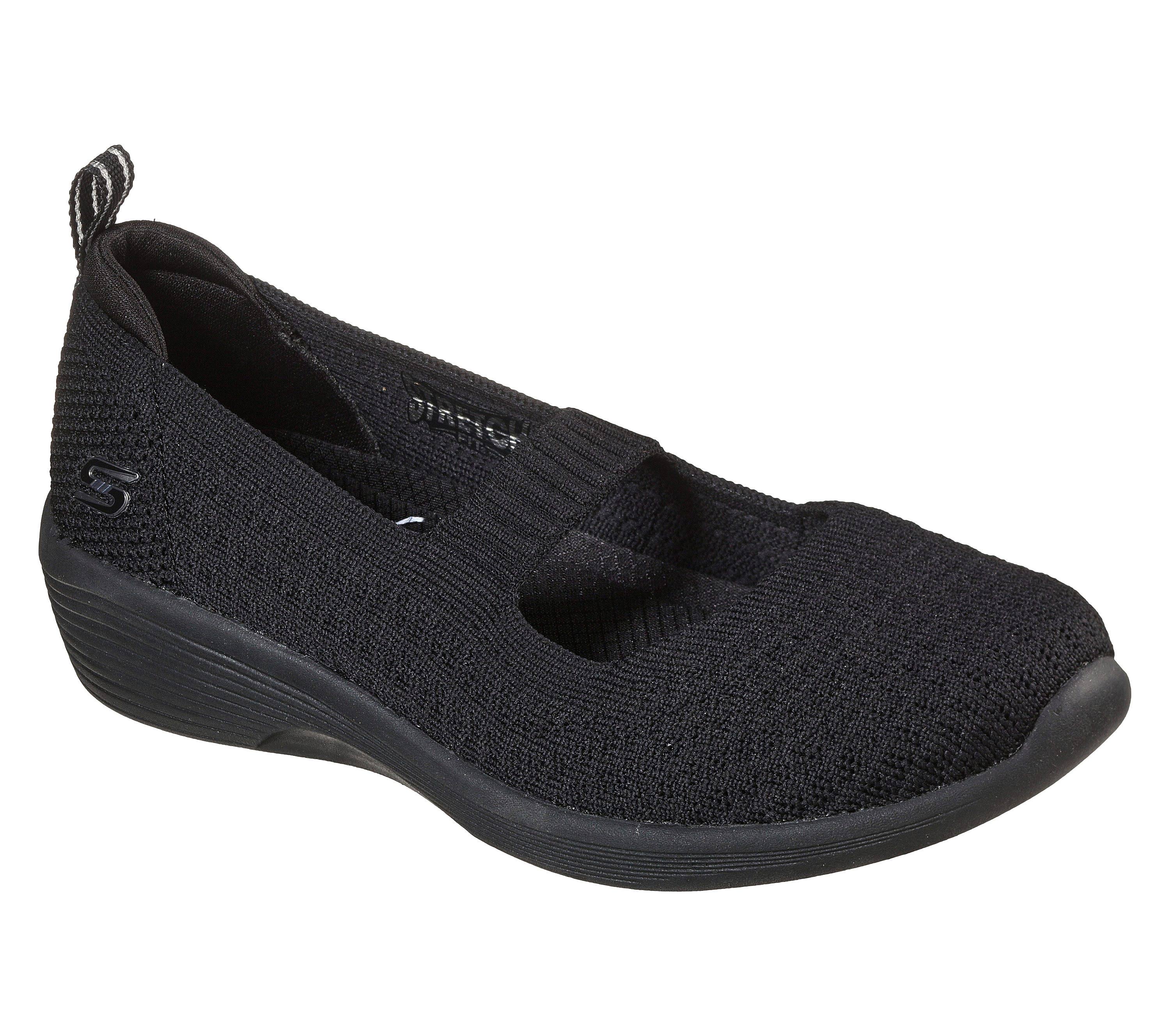 Skechers Womens Arya  Mellow Idea Sneakers BlackBlack 80