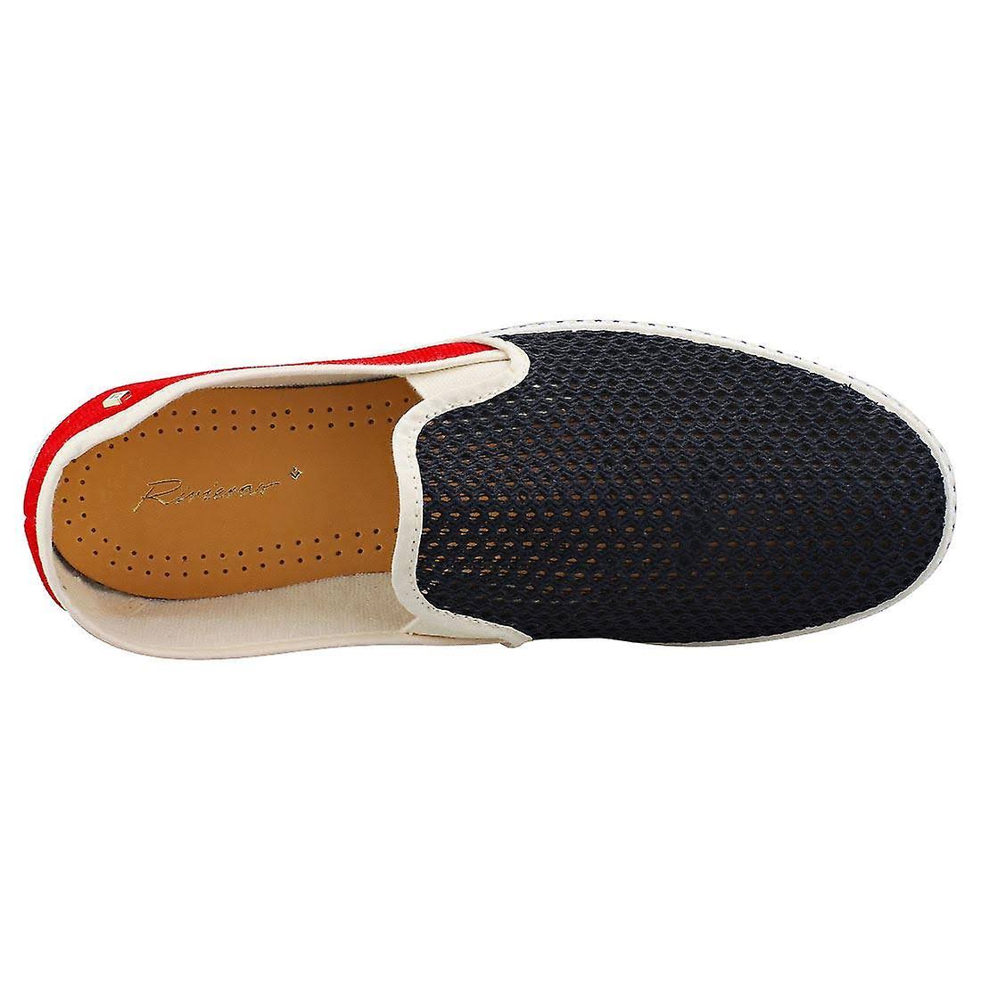 Rivieras  CottonMesh and Canvas Espadrilles  Men  Red