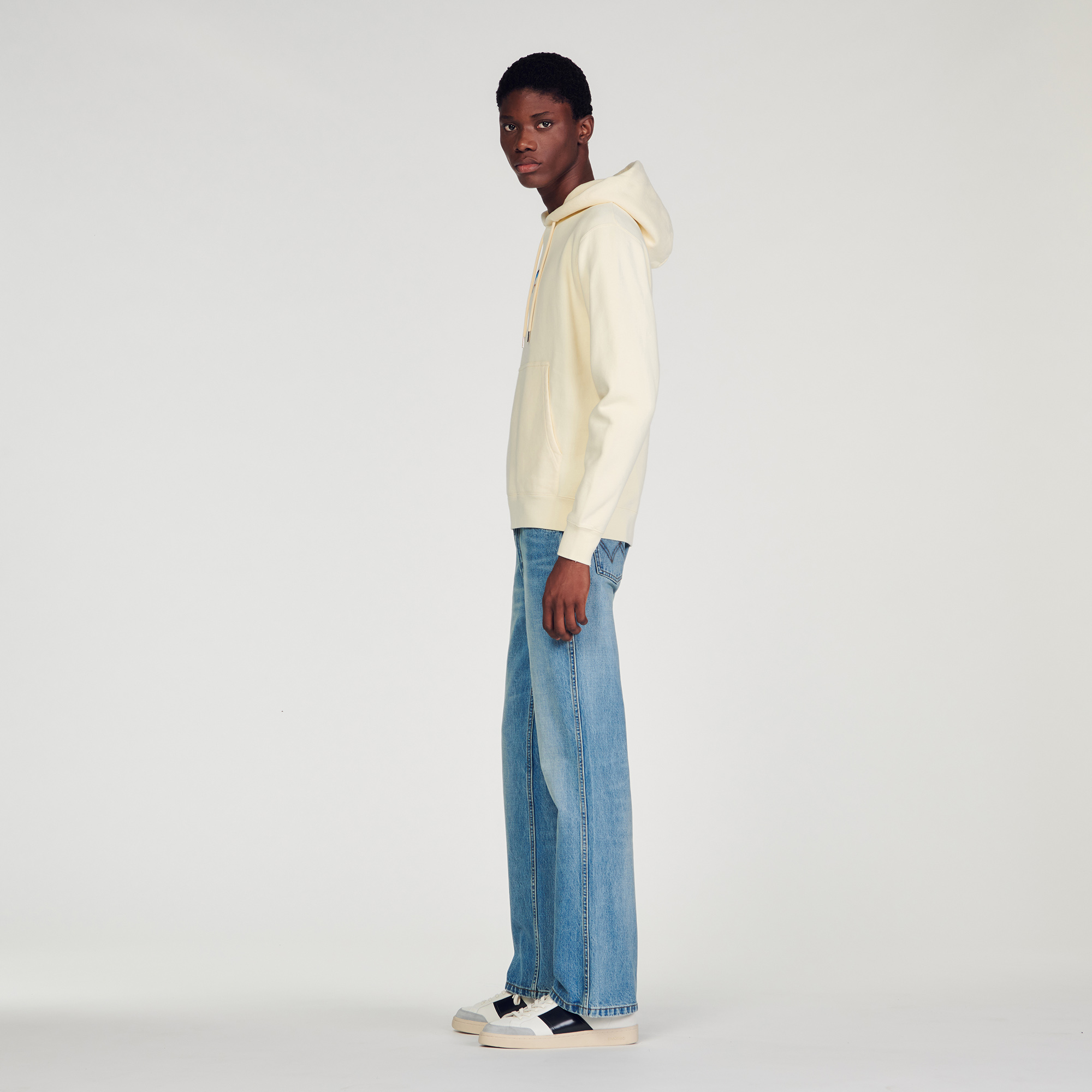 Fleece hoodie SANDROxWRANGLER