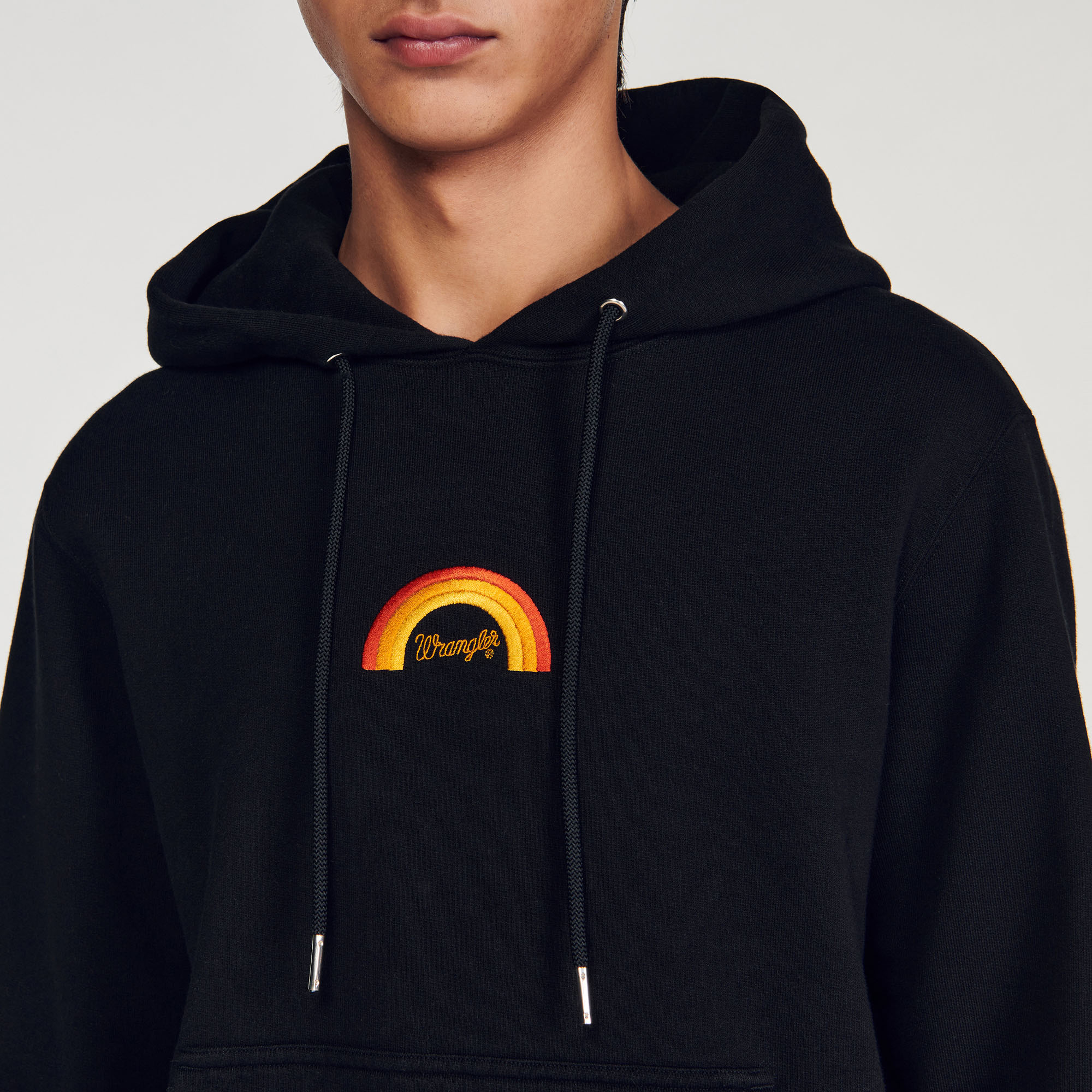 Fleece hoodie SANDROxWRANGLER