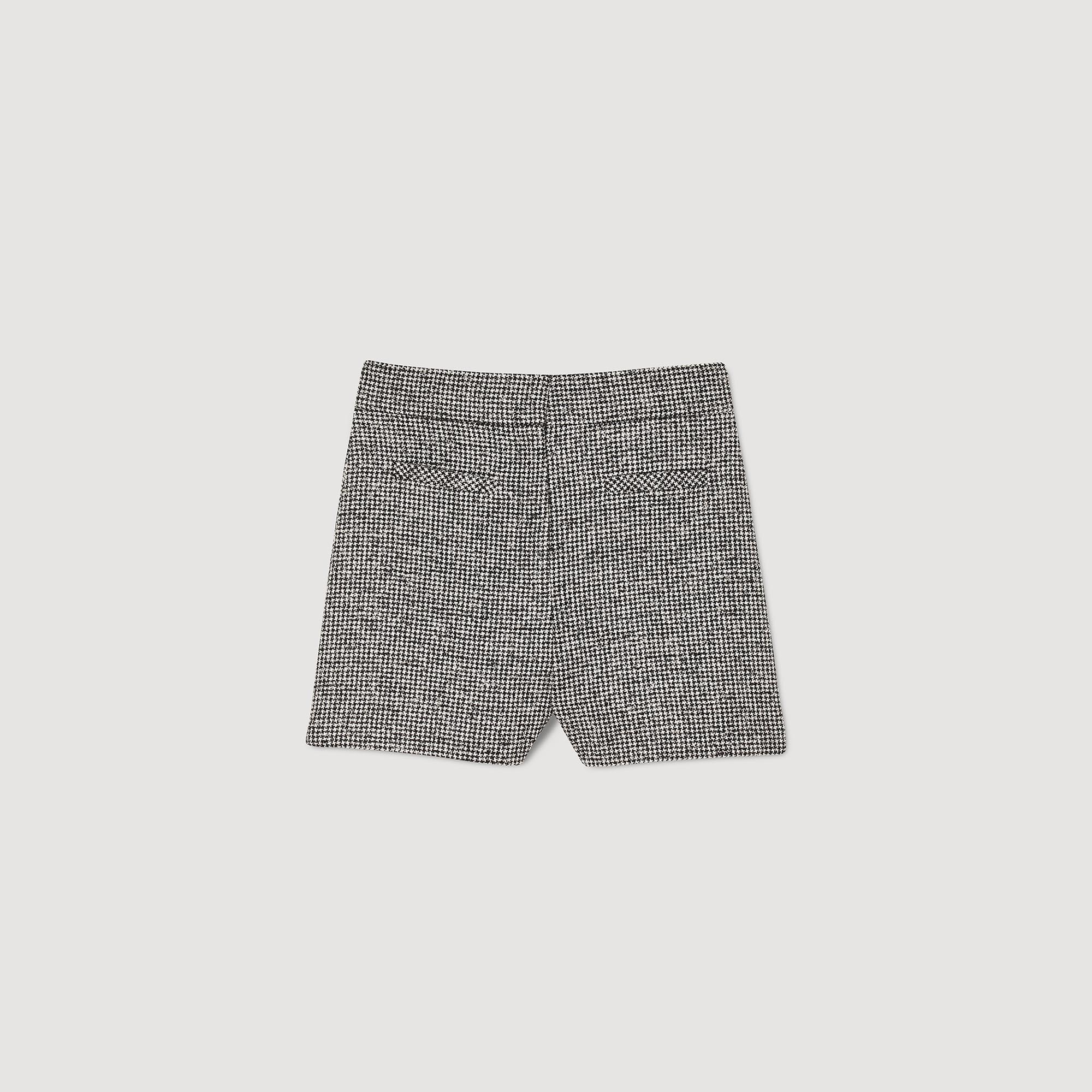 Houndstooth shorts