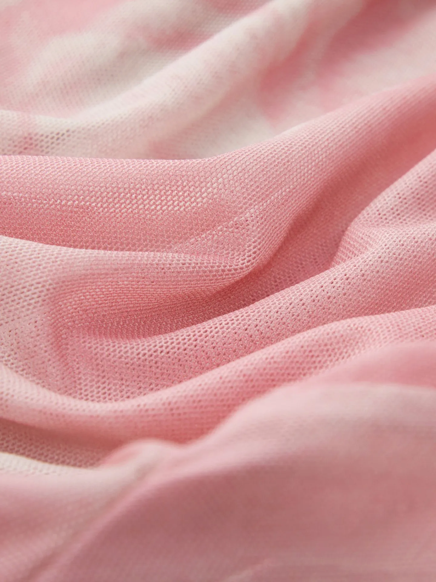 Sheer Pullover T-Shirt in Pink