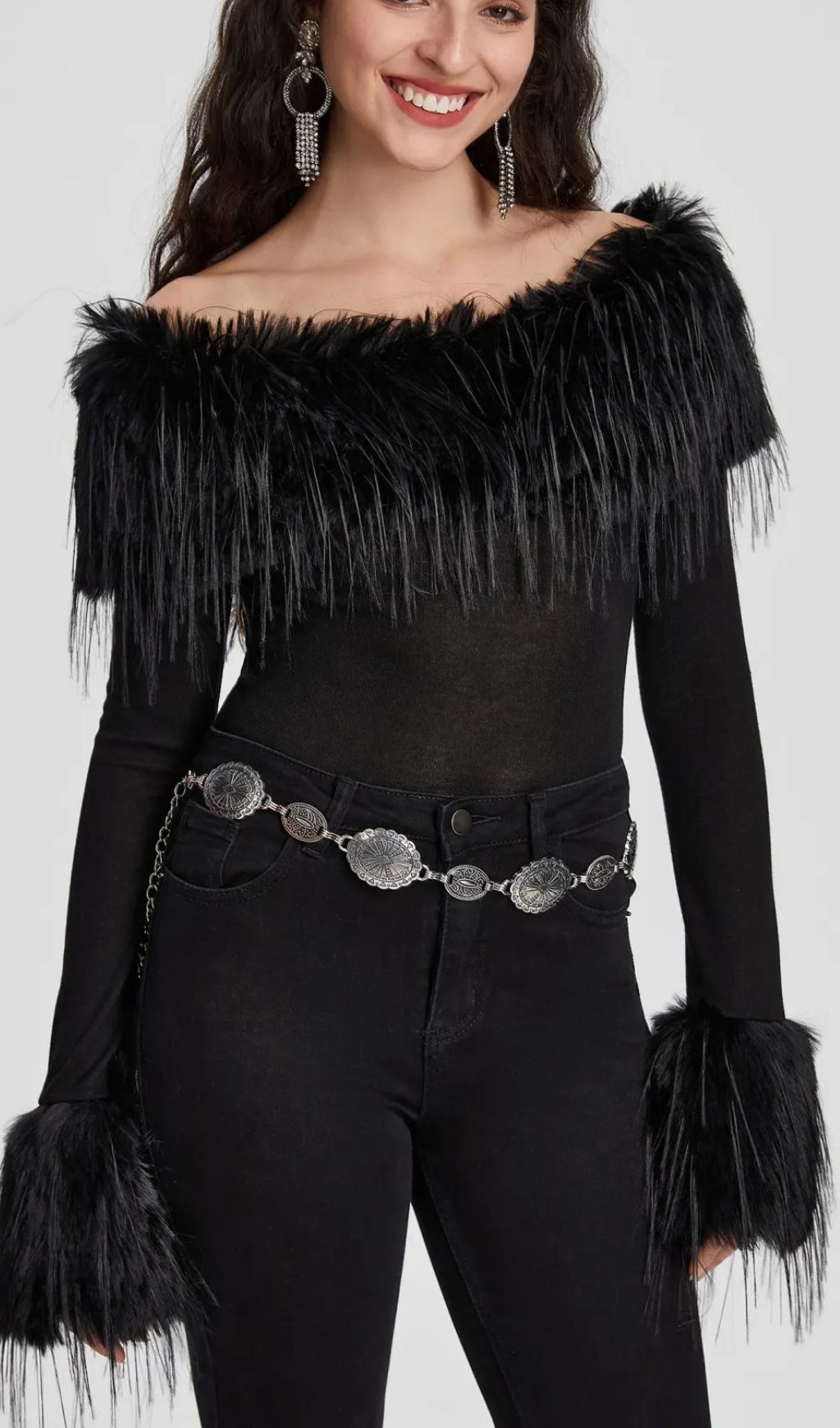 Sheer Pullover T-Shirt in Black