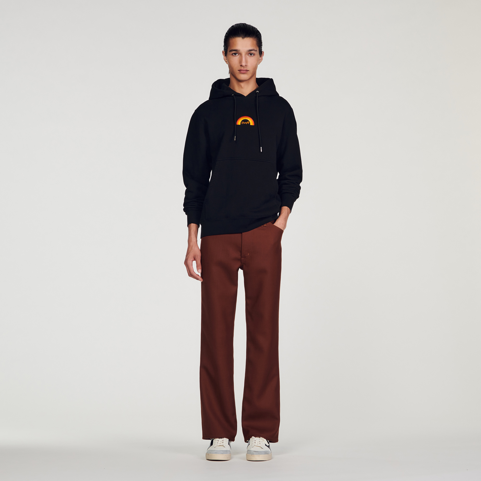 Fleece hoodie SANDROxWRANGLER