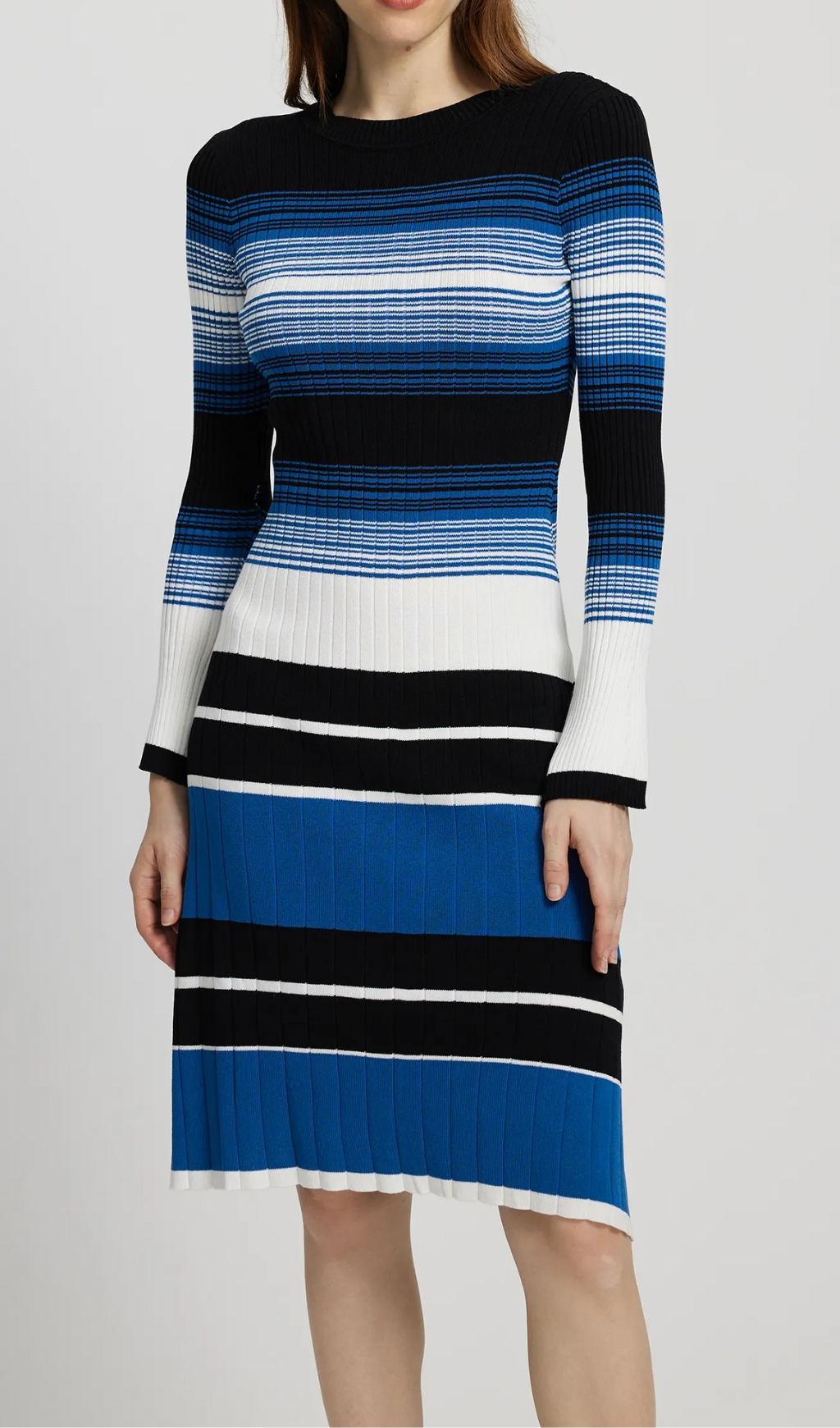 Color Block Knit Dress