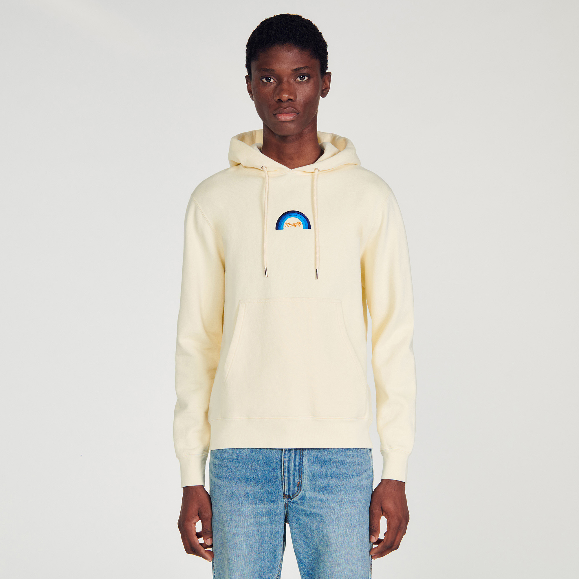 Fleece hoodie SANDROxWRANGLER