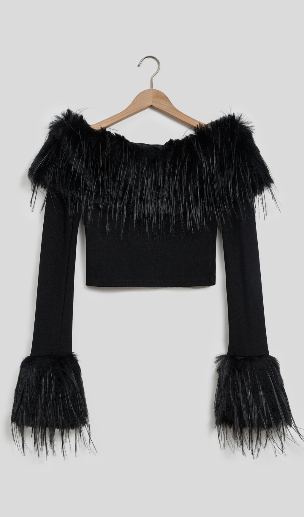 Sheer Pullover T-Shirt In Black