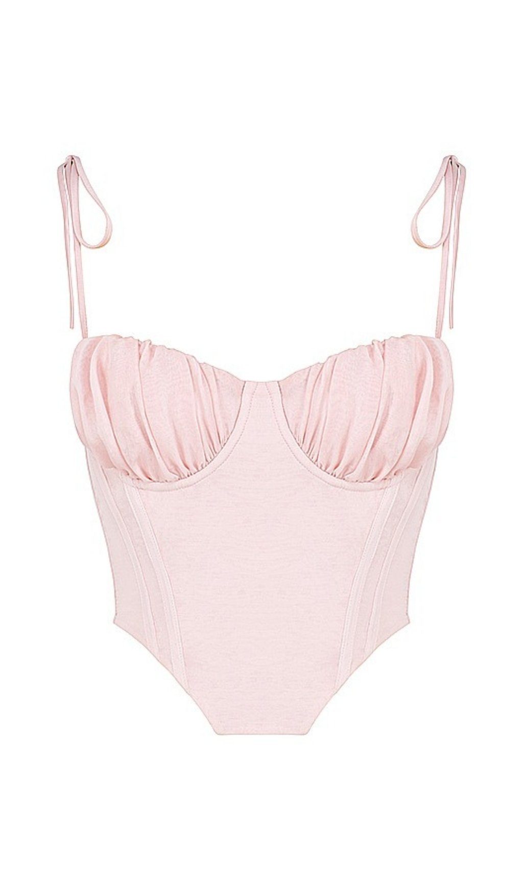 LACE PARTY SUPER SHORT SLEEVELESS TOP