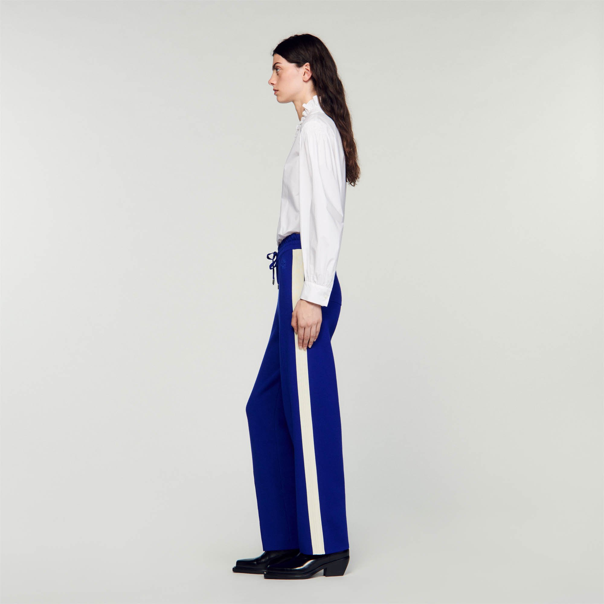 Knit jogging bottoms