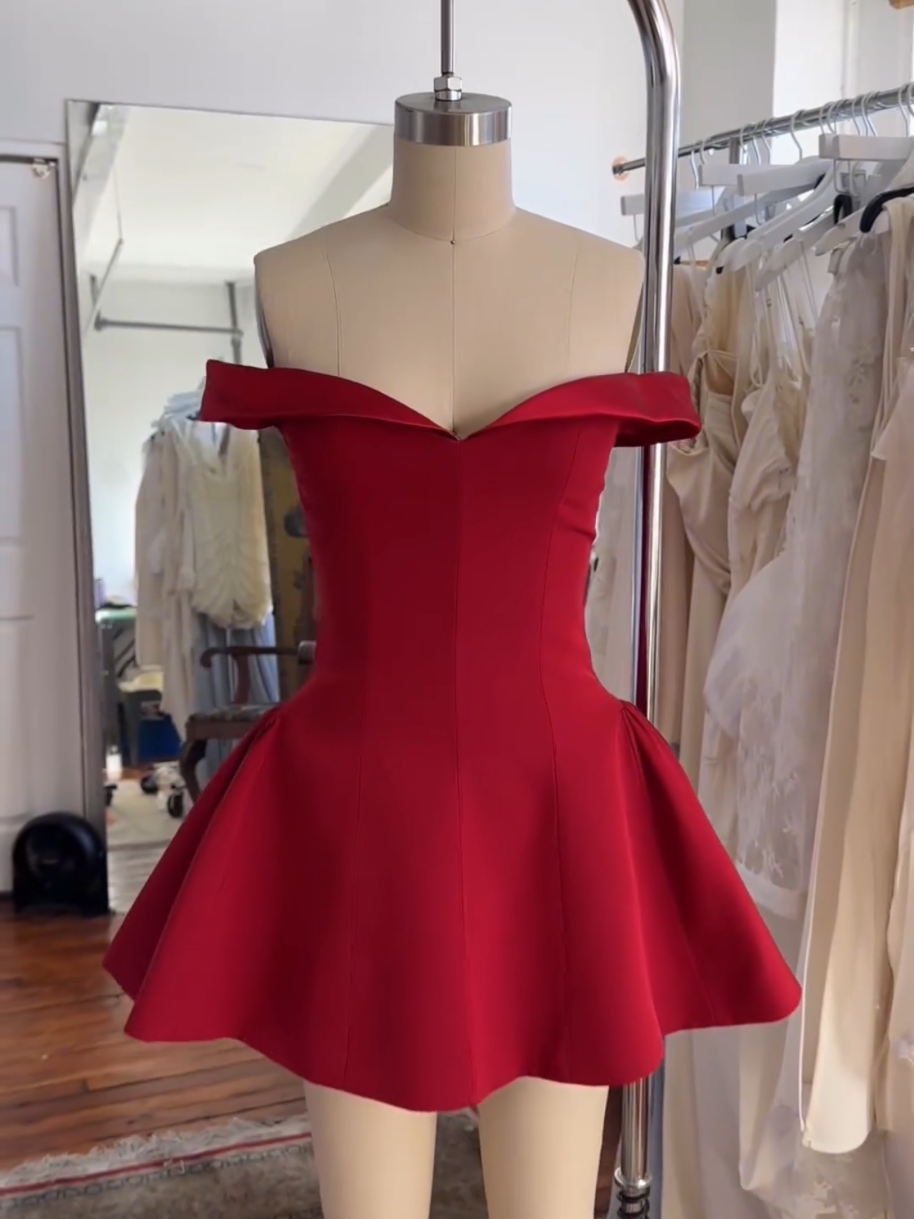 STRAPLESS MINI DRESS