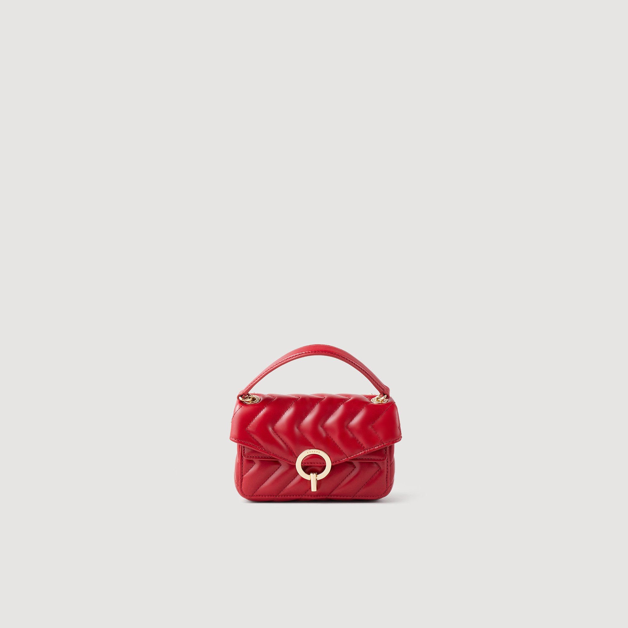 Plain leather Yza Mini Bag