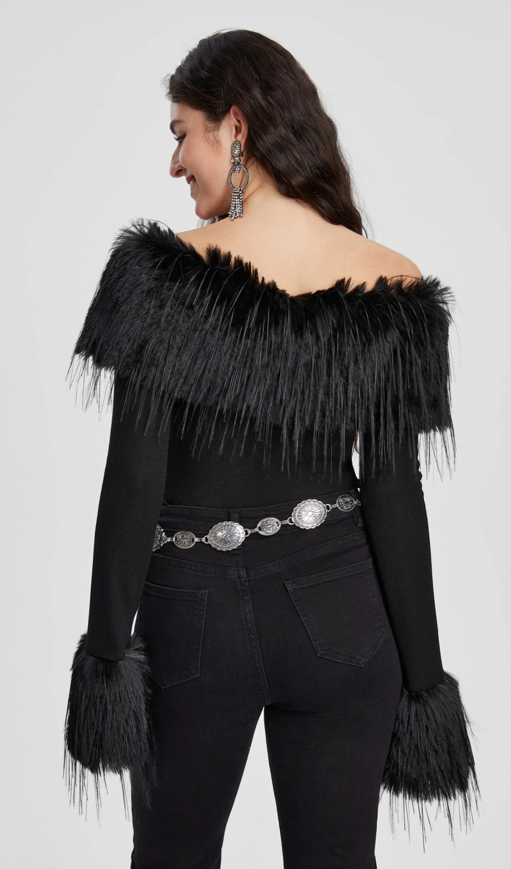 Sheer Pullover T-Shirt In Black