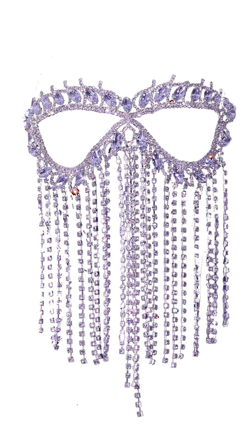 Rhinestone mask