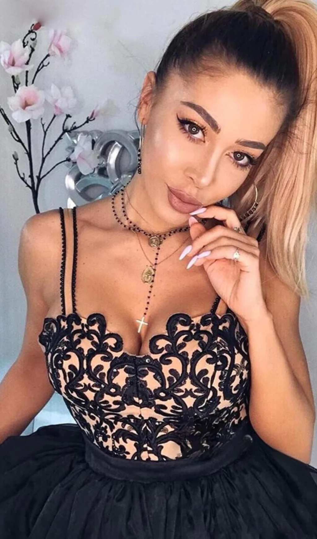 Mini Little Black Homecoming Dresses with Straps SD1106