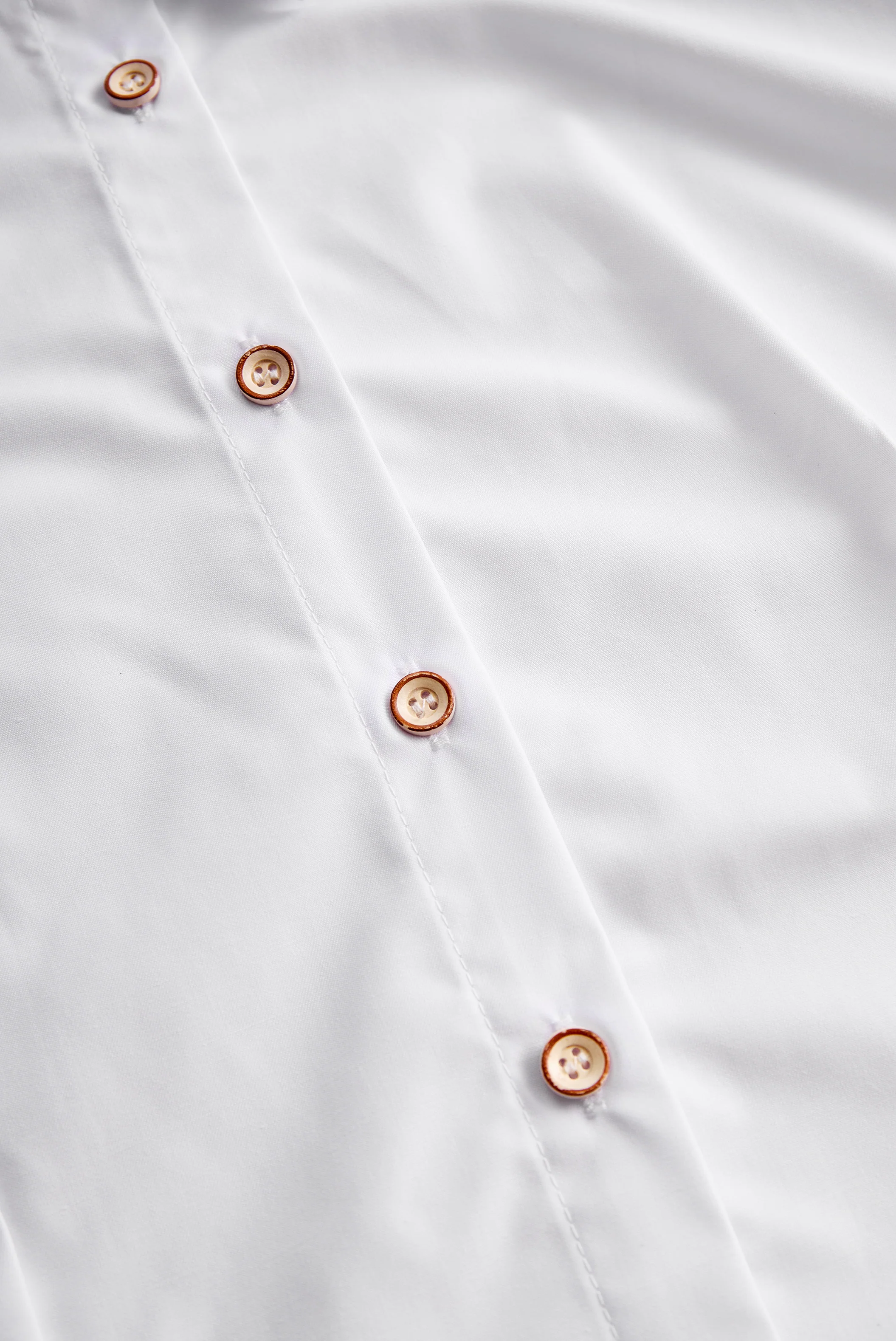 Chic White Button-Up Blouse And Black Pencil Skirt Set