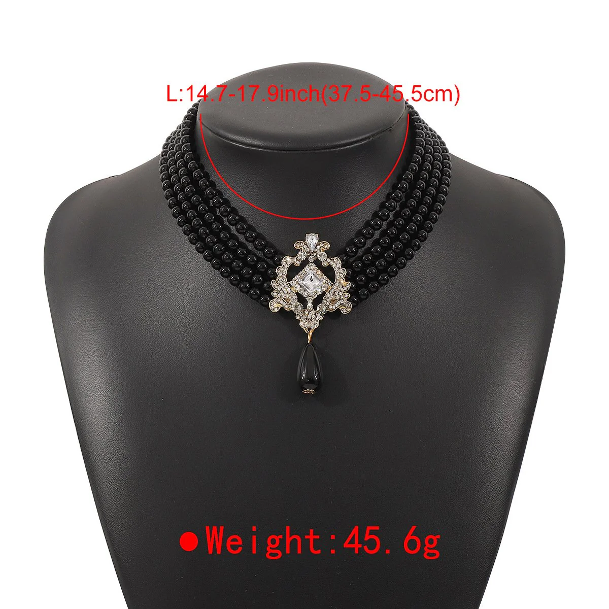 Elegant Faux Pearl Choker