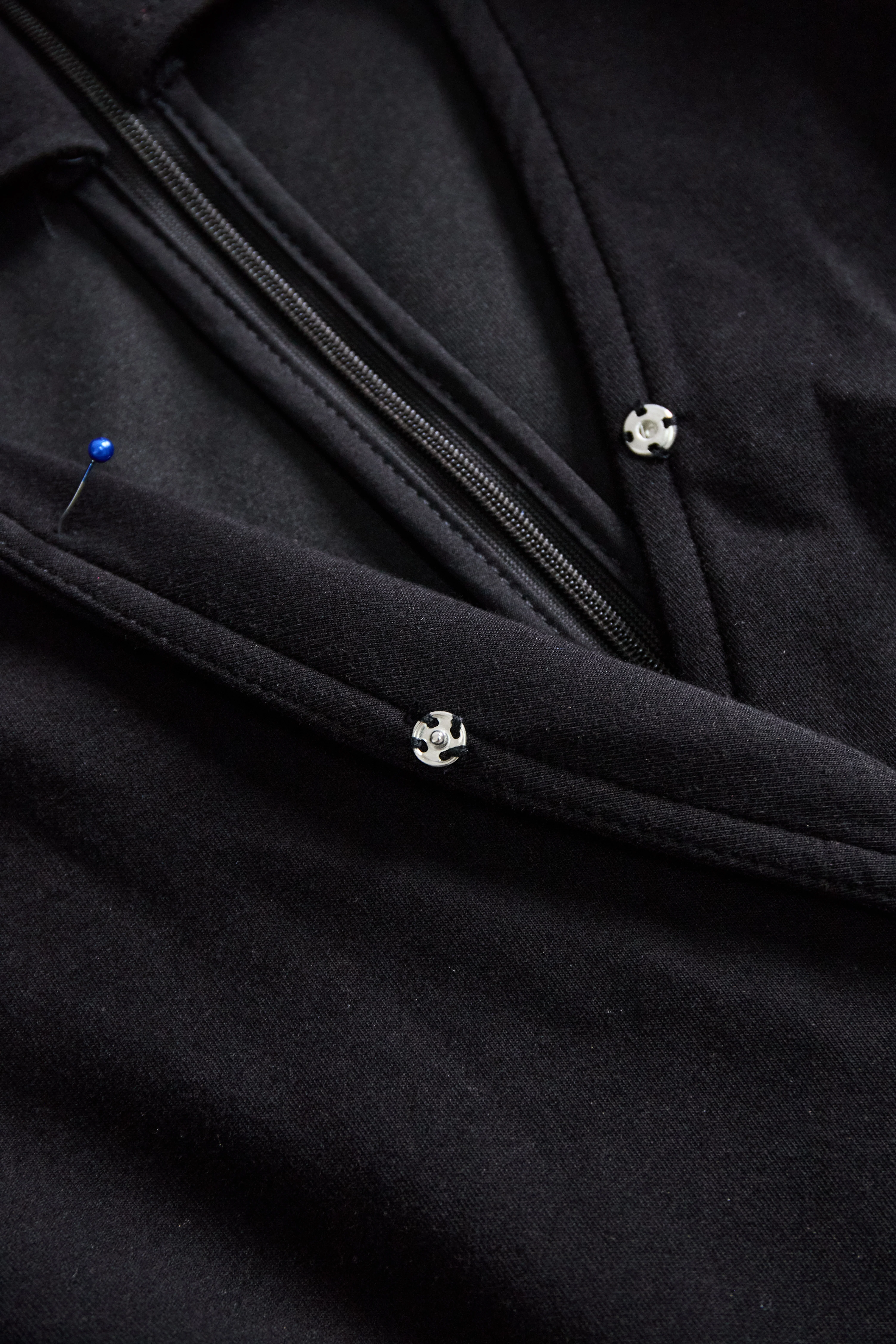 Burgundy Wrap-Style Buttoned Midi Dress