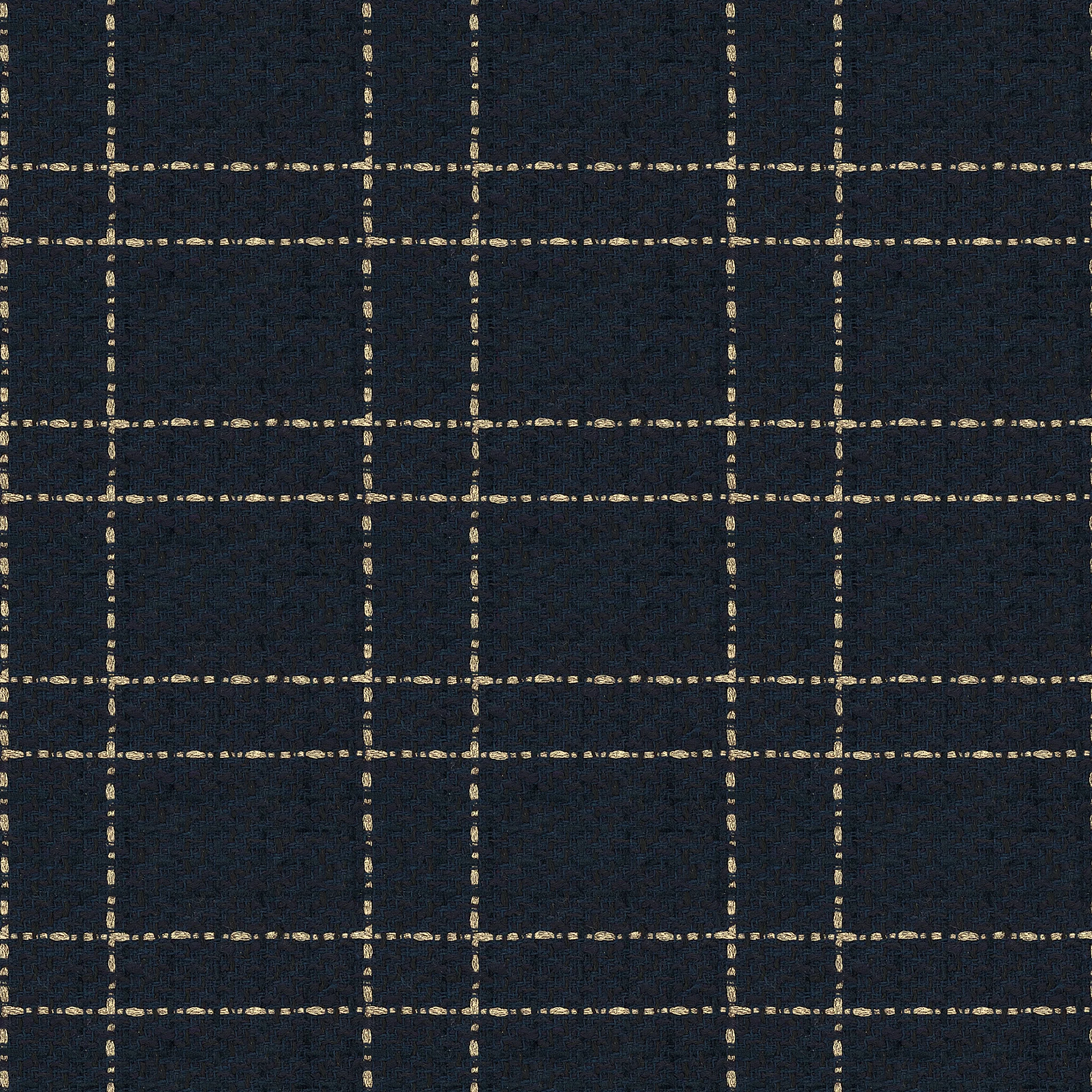 Sophisticated Plaid Double-Breasted Midi Dress With Gold-Tone Buttons