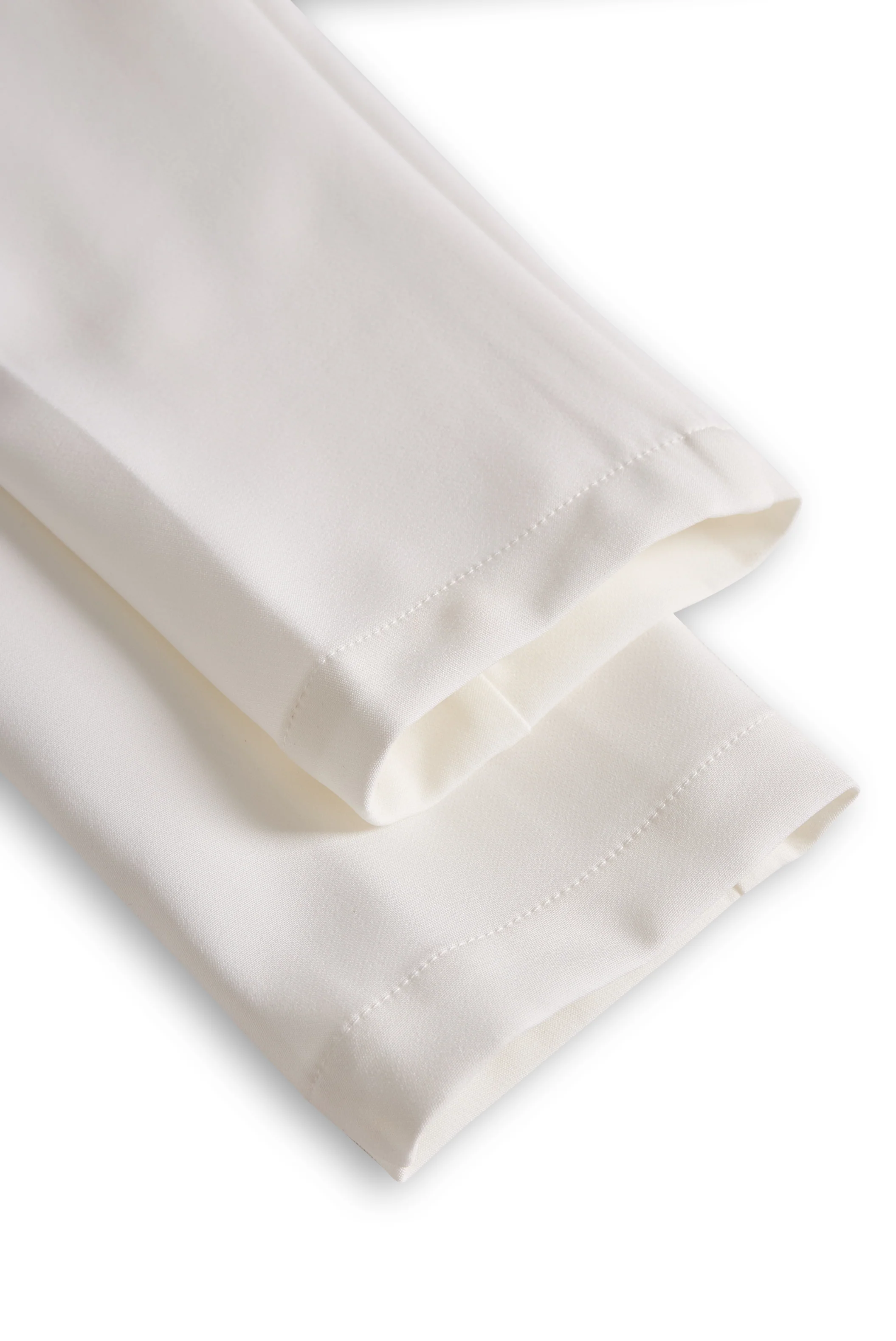 Classic Ivory Belted Jumpsuit