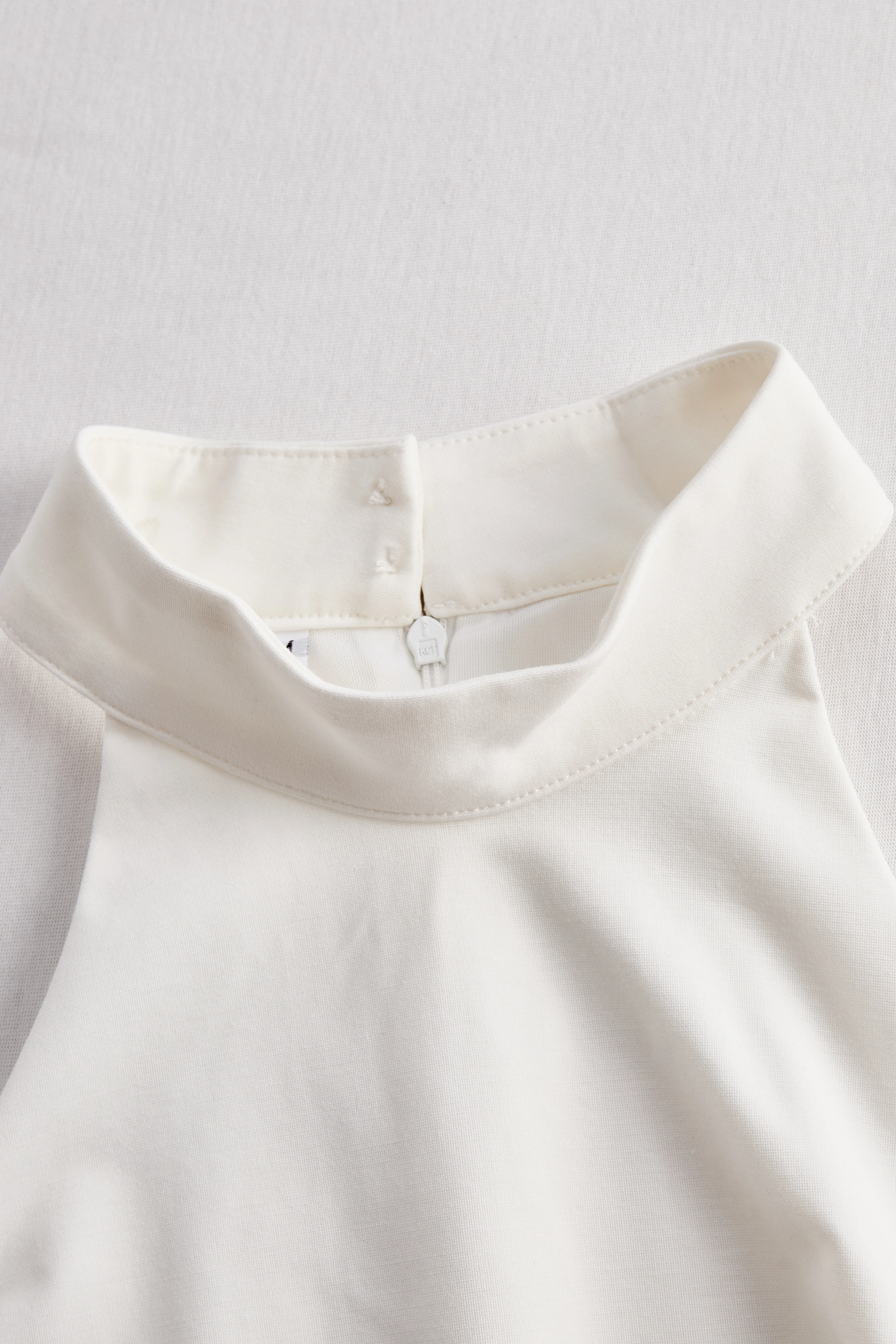 Sleek Belted Halter Neck Midi Dress