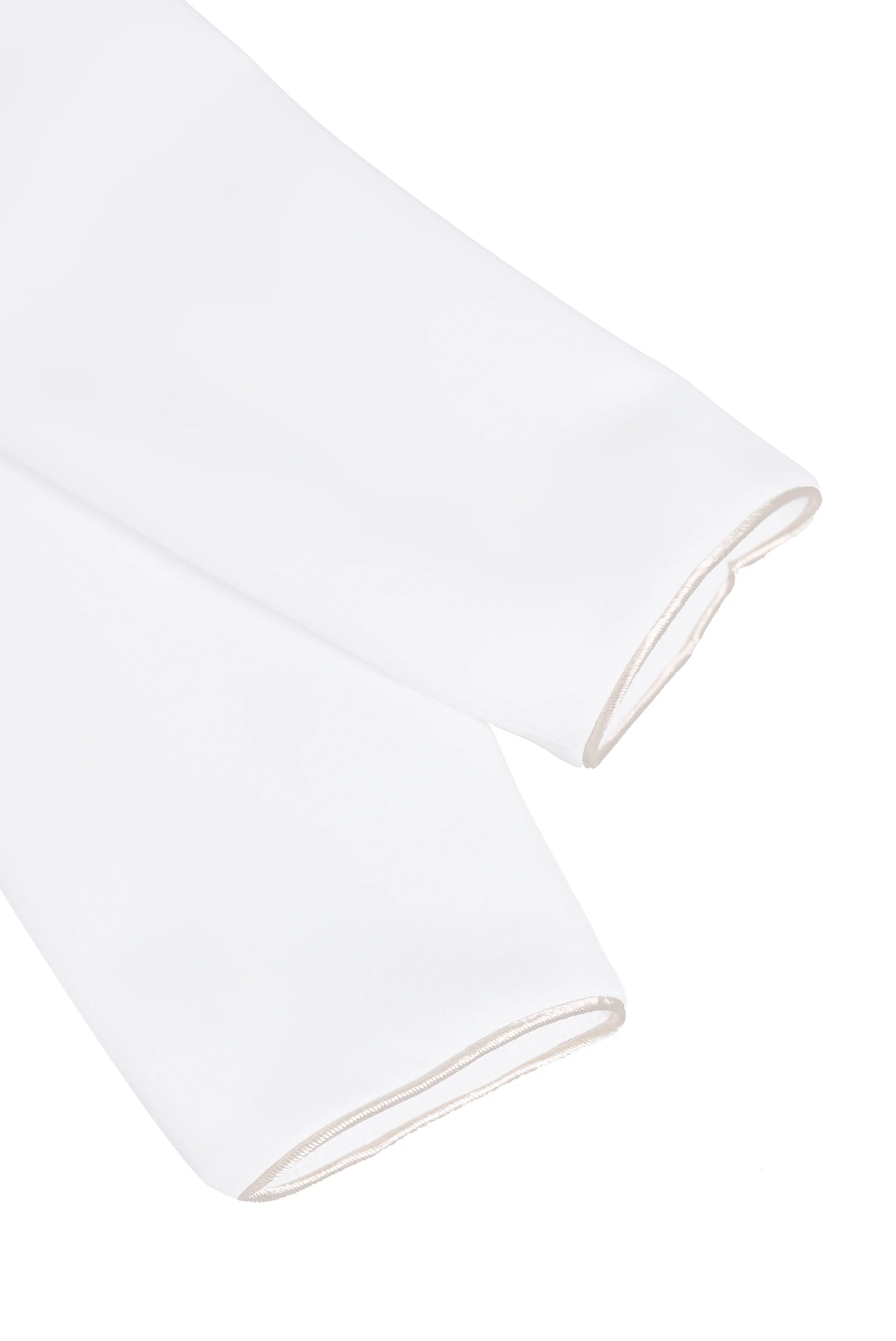 Elegant Asymmetrical White Blazer with Black Contrast Lapels