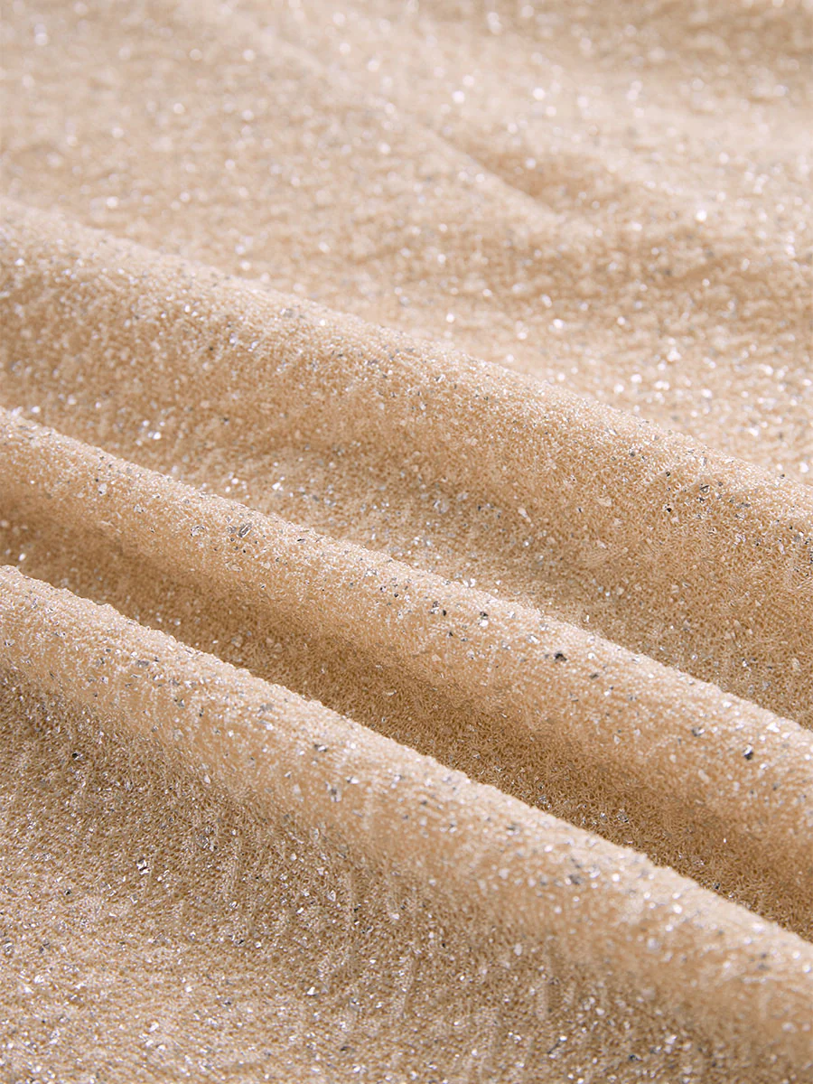 Elegant Sequined Sheath Dress