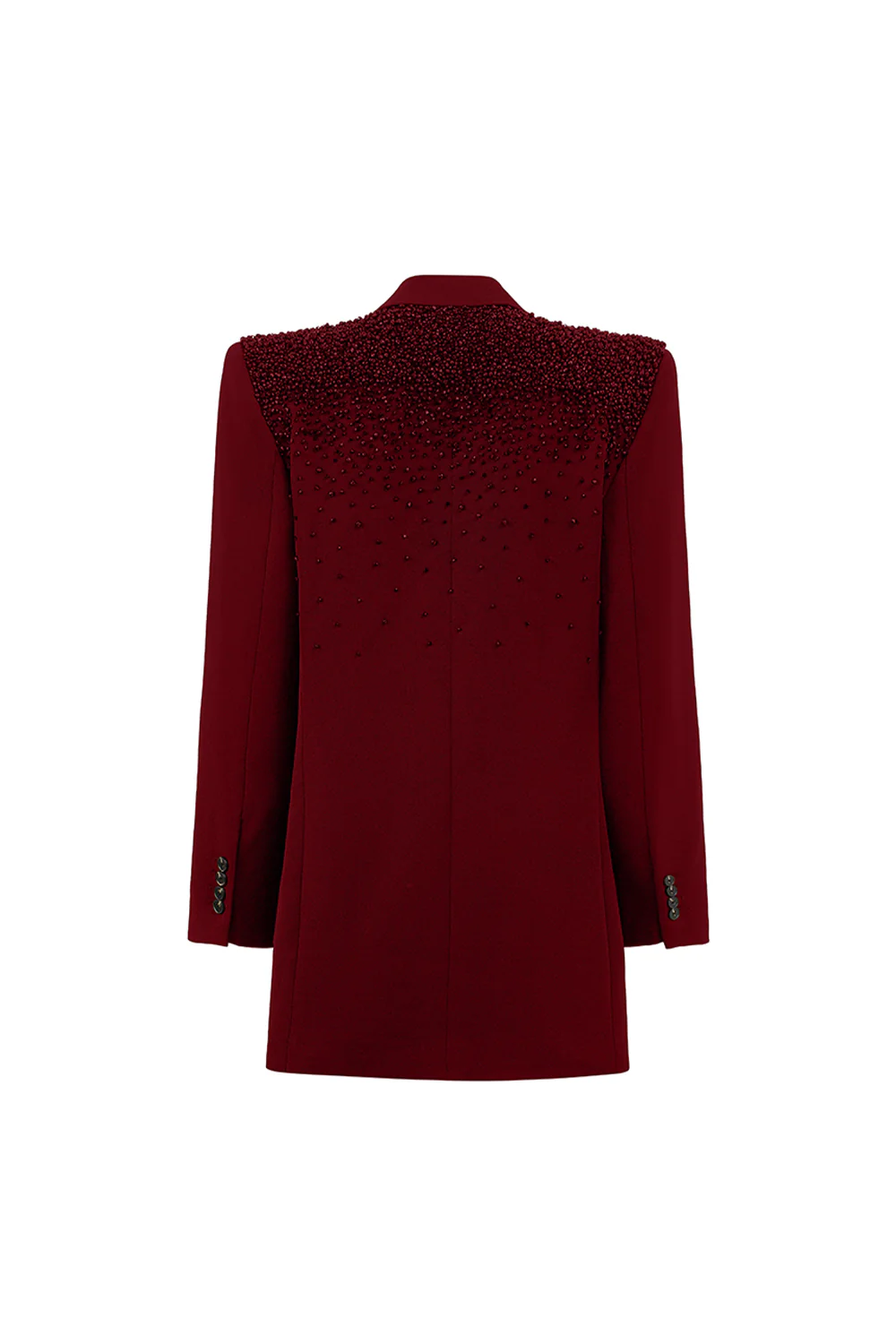 Claire Notched Rhinestone Blazer