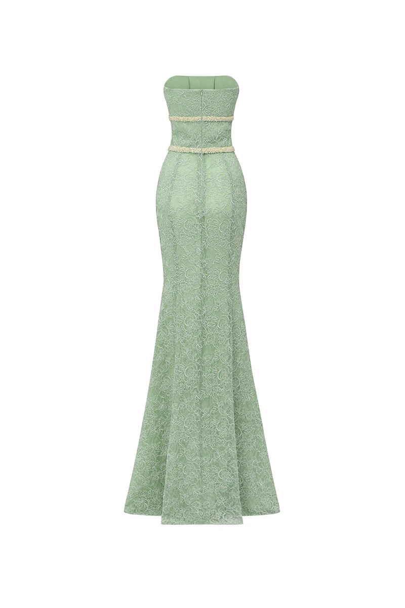 Skye Mermaid Bead Maxi Dress