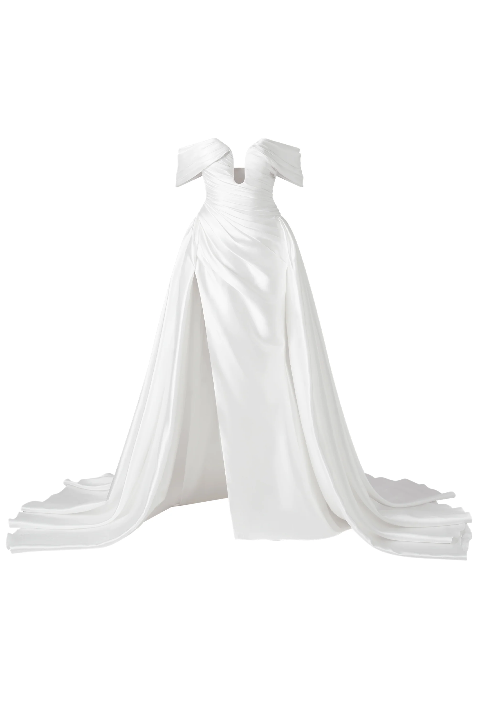 Lauryn Sweetheart Draped Maxi Dress