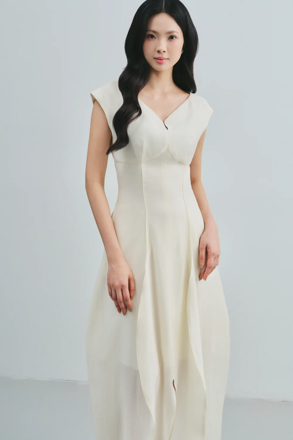 Seraphina Cocoon Draped Maxi Dress