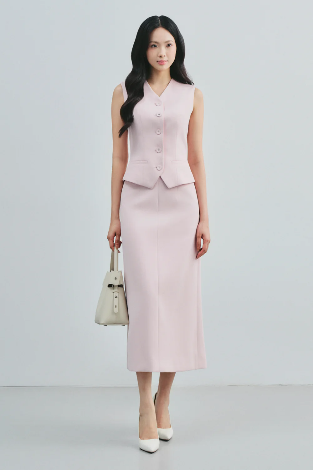 Seffora Peplum Polyester Vest