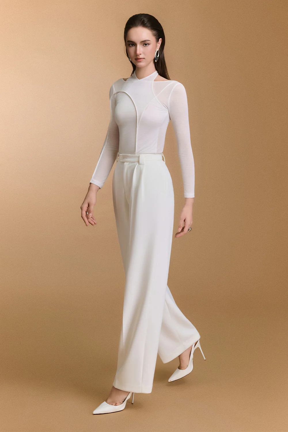 Thorn Straight Pleated Pants