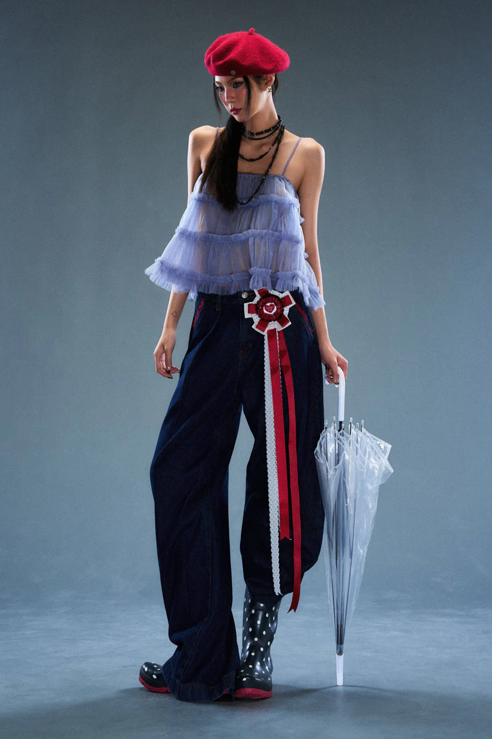 Shark Straight Denim Pants