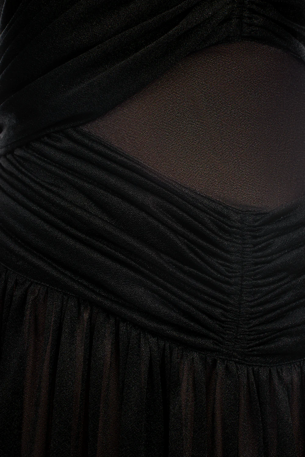 Terra Cap Gathering Maxi Dress