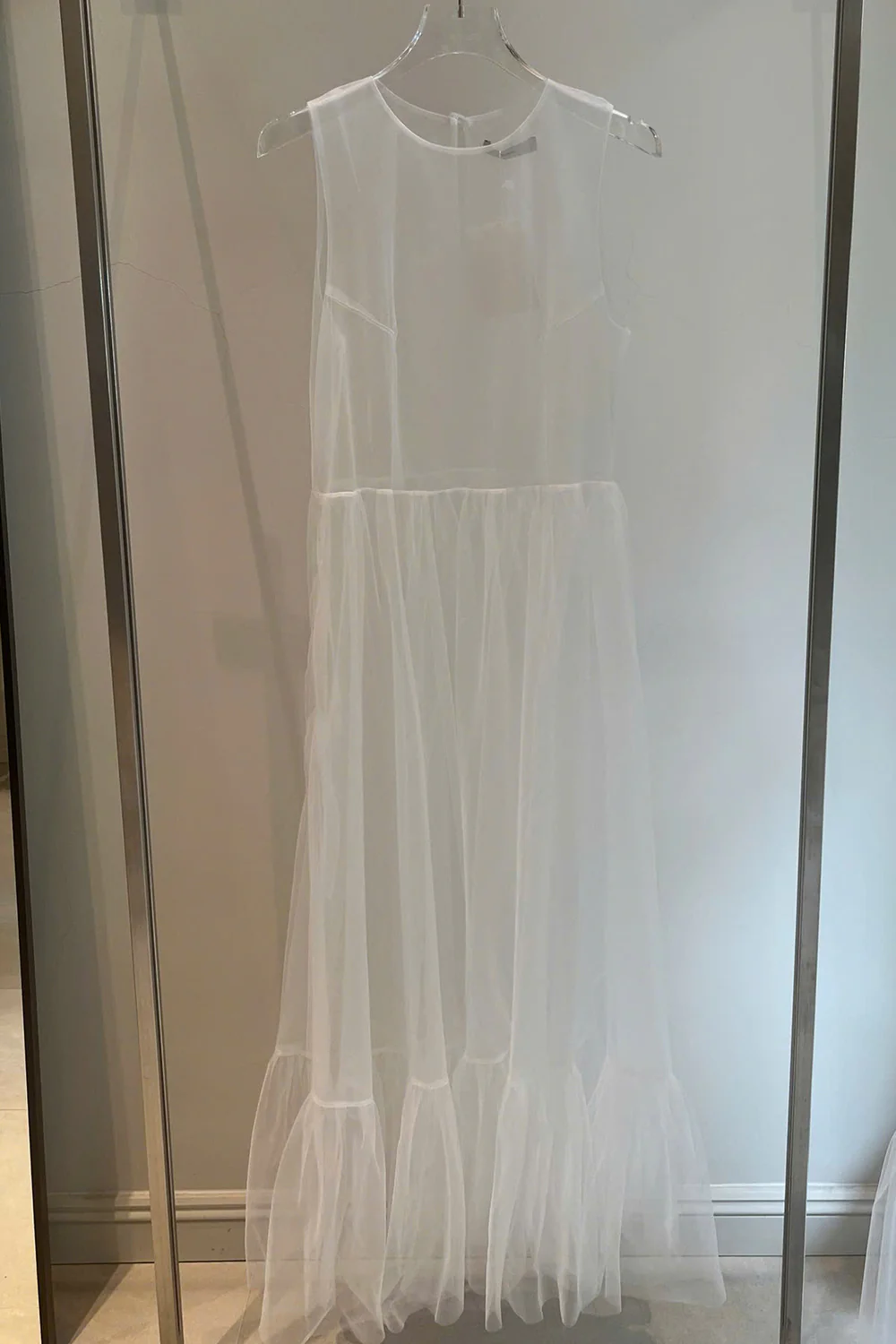 Bloom A-line Gathering Midi Dress