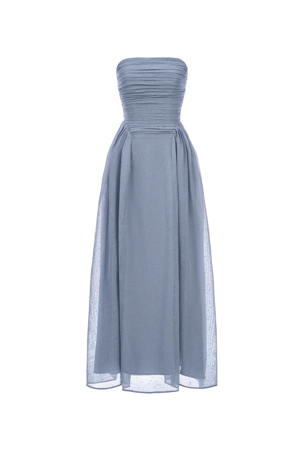 Willow Straight Across Draped Maxi Dress